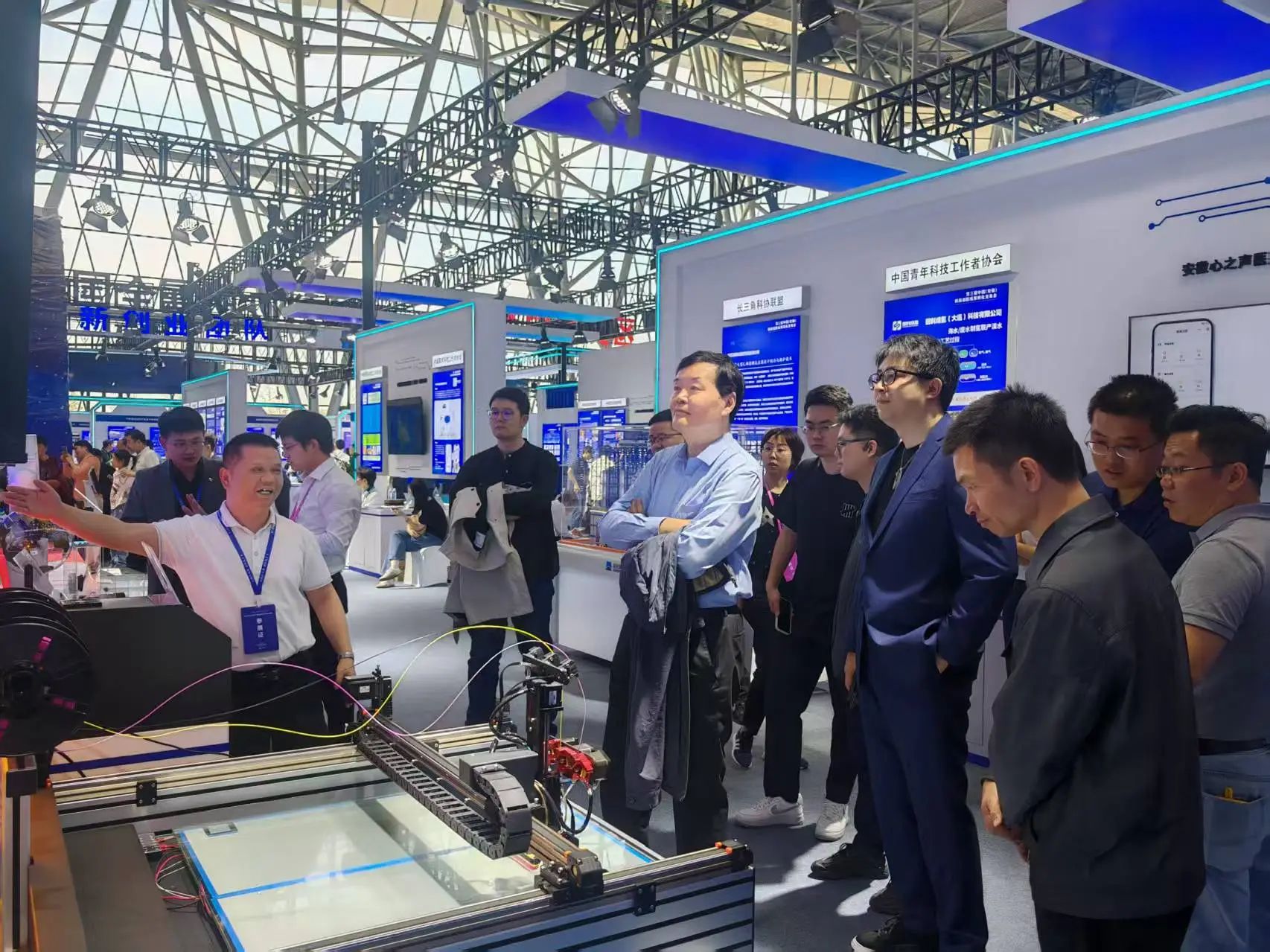 勇電驚艷亮相第三屆中國(guó)（安徽）科交會(huì)，AI+3D打印技術(shù)引熱潮